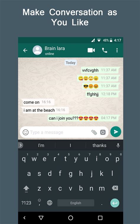 Fake Chat For Whatsapp Conversation Apk For Android Download