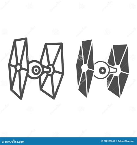 Imperial Star Destroyer Solid Icon Star Wars Concept Wedge Shaped Capital Ship Vector Sign On