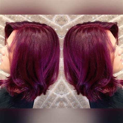 Elumen Rvall Goldwell Hair Affair Boring Hair Pink Purple Hair