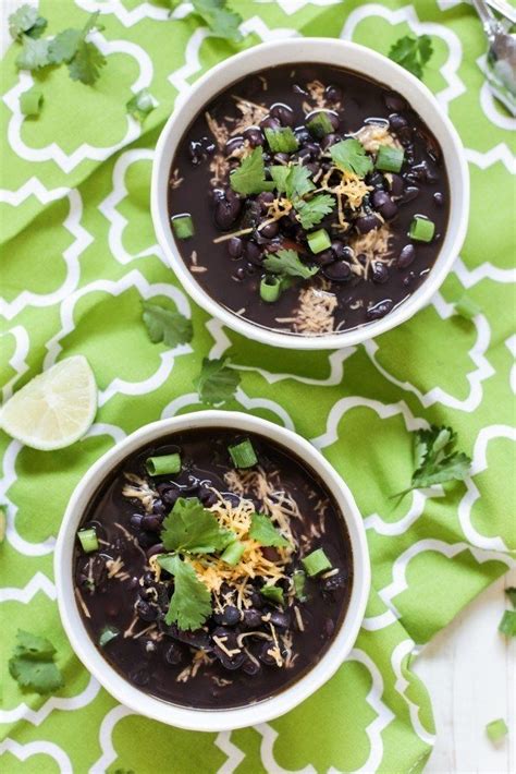 Let the soup cook for another 5 minutes and serve. Crock-Pot Black Bean Soup | Black bean soup crock pot ...