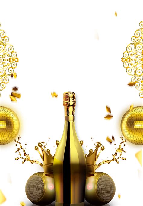 Champagne Gold Champagne Png Download 650938 Free Transparent