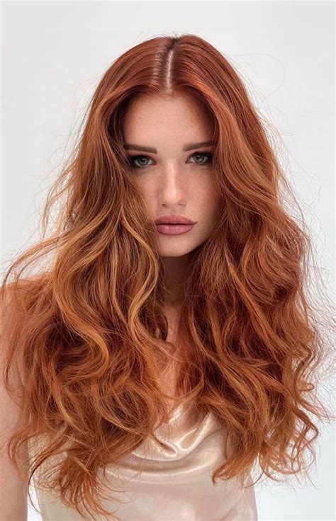 35 Copper Hair Colour Ideas And Hairstyles Copper Red Haute