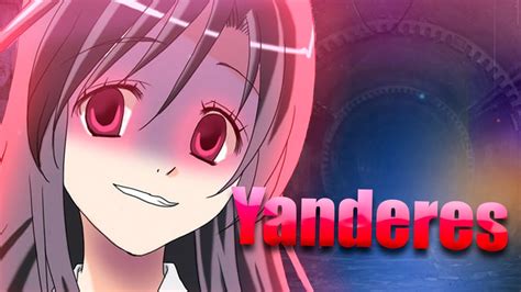 Top 5 Yanderes Dos Animes Youtube