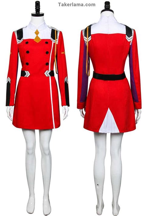 Darling In The Franxx Uniform Zero Two Cosplay Costume Code 002 Uniform