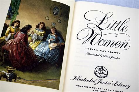 Little Women Illustrated Hardcover Book 1987 Color Plates