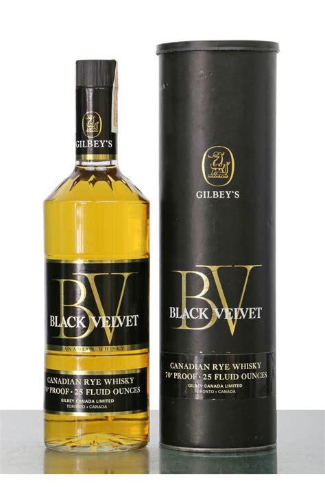 Black Velvet Canadian Rye Whisky Just Whisky Auctions