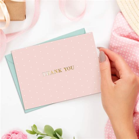 Sweetzer And Orange Essential Blank Thank You Cards With Envelopes And