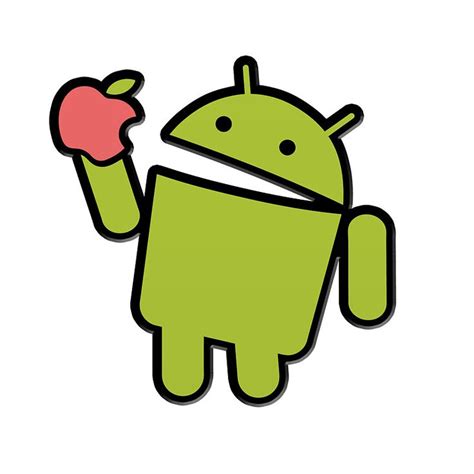 Android Eat Apple Android Apple Iphone