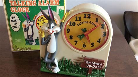 Bugs Bunny Talking Alarm Clock Unique Alarm Clock