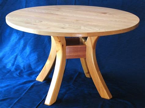 Small Round Wood Kitchen Table