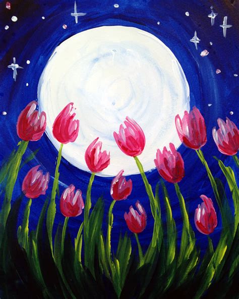 Paint Night Ideas For Spring 22 The Lazy Way To Design