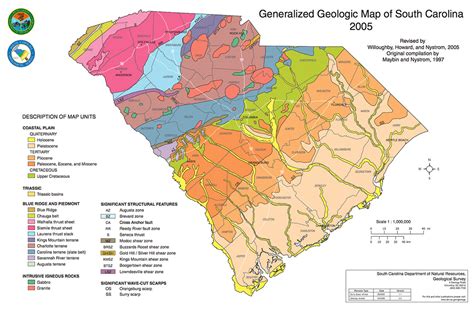 South Carolina Landform Regions Examquiz