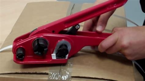 strapping tensioner sealer tool youtube