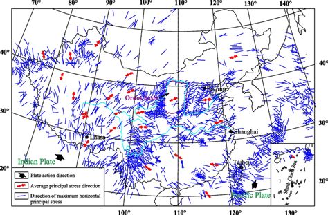 Present Tectonic Stress Field In The Chinese Mainland And Its Adjacent