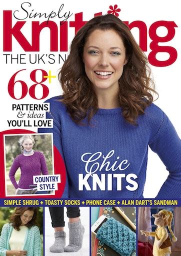 Simply Knitting Magazine Issue 137 Back Issue