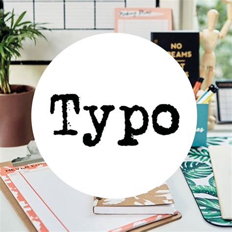 Typo Shopping Touchwood