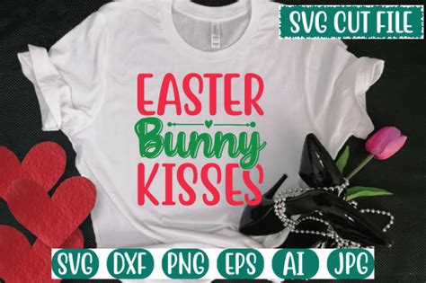 Easter Bunny Kisses Svg Graphic By Graphicteam · Creative Fabrica