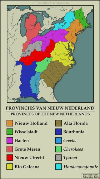 map of new netherlands 1716 imaginarymaps fantasy map generator alternate history