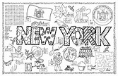 New York Symbols & Facts FunSheet ‚Äì Pack of 30 | New york activities ...
