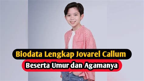 Biodata Dan Profil Jovarel Callum Pemain Film Ivanna Youtube