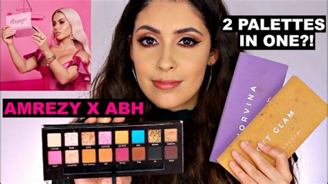Amrezy X Abh Eyeshadow Palette Review And Mini Comparison To The
