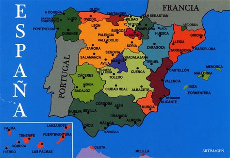 Spain Map Card (4 for Trade) | Jordi Miralles | Flickr