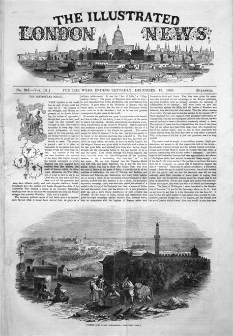 Illustrated London News December 19th 1846