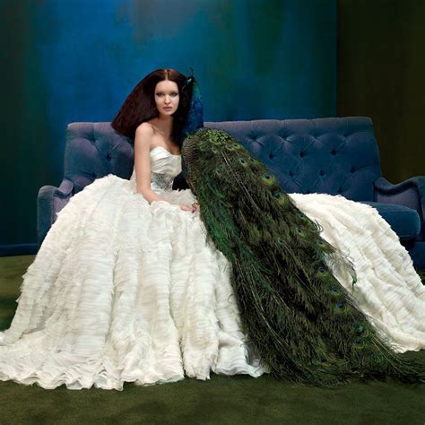 Peacock Themed Wedding Dresses | Dresses Images 2022