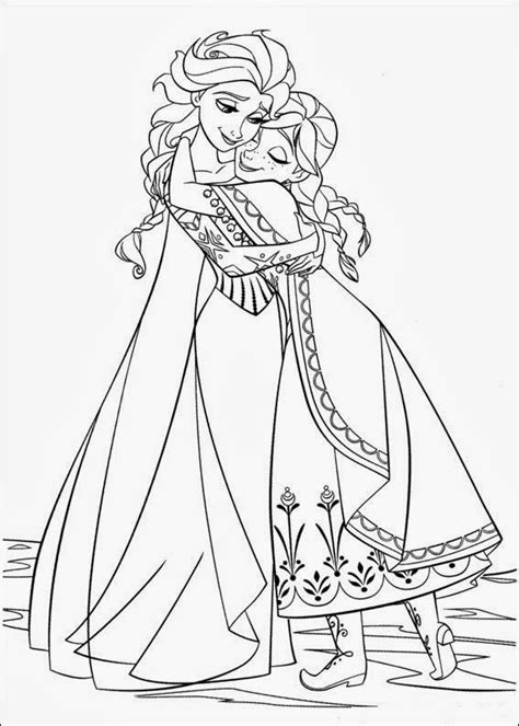 fun coloring pages frozen coloring pages