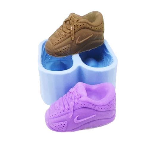 Heartmove Sport Shoes Shaped Silicone Soap Mold Cake Decoration Fondant Cake 3d Mold Food Grade
