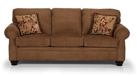 Sunset Home 687 687 15b Queen Basic Sleeper Sofa With Rolled Arms