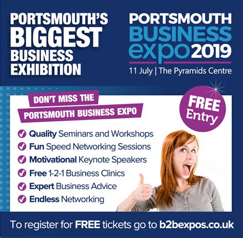 Join Us At The Portsmouth Business Expo 2019 Stand 6 Gully Howard