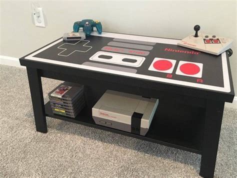 Nintendo Nes Custom Retro Controller Video Game Coffee Table 1000