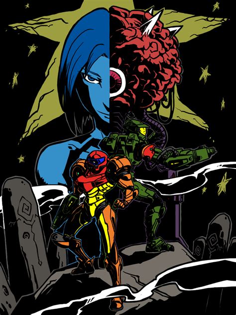 Samus And Chief By Oldwillowjp On Deviantart