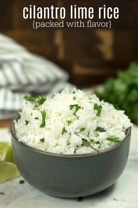 Use it as a side dish for a seafood plate or as a base for a chicken or carnitas burrito bowl. Cilantro Lime Rice Recipe - Quick and Easy Cilantro Lime Rice