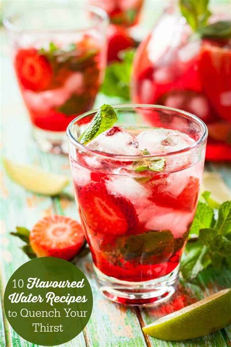 10 Flavoured Water Recipes To Quench Your Thirst Simply Stacie