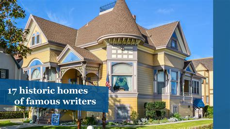 17 Historic Homes Of Famous Writers Chicago Tribune