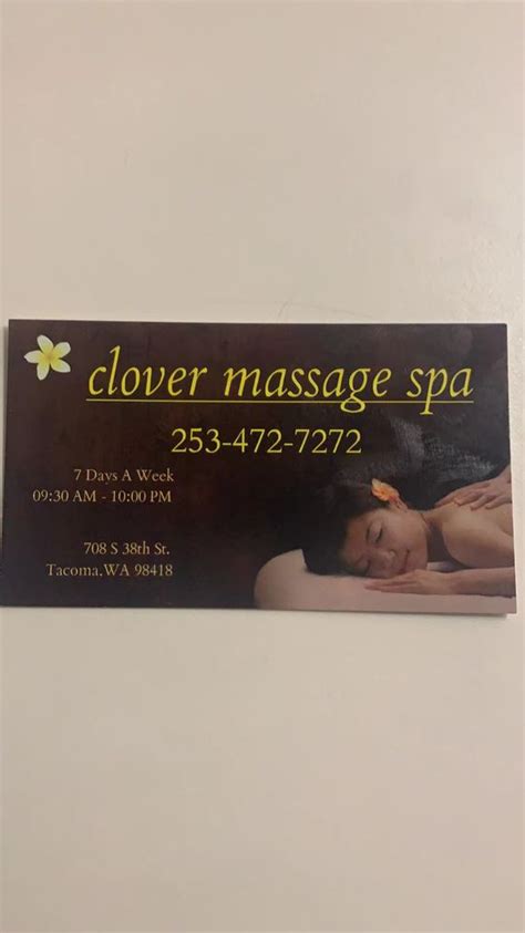 Clover Massage 32 Photos 708 S 38th St Tacoma Wa Yelp