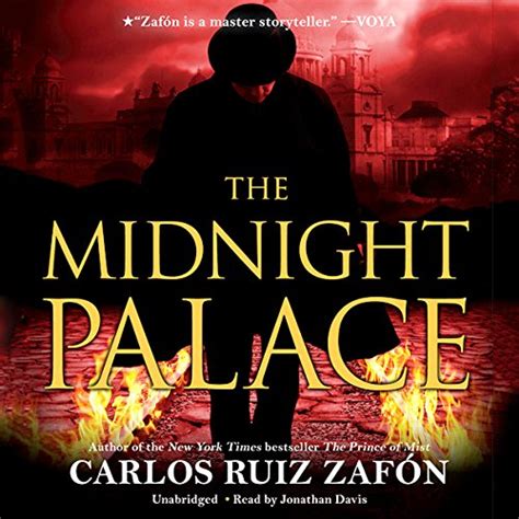 the midnight palace audible audio edition jonathan davis carlos ruiz zafón