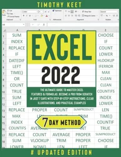 Excel 2022 The Ultimate Guide To Master Excel Features And Fo By Keet