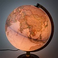 National Geographic Gold Executive Globe | Antique Ocean Illuminated ...