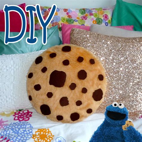 Diy Room Decor Super Simple Cookie Pillow Sewno Sew With Pictures