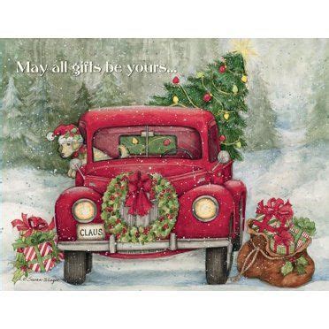 Lang Christmas Journey Assorted Two Set Christmas Card Walmart