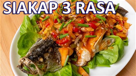 Sambal ikan bilis kacang dan kentang yang pedas rangup edisi niaga. Ikan Siakap 3 Rasa Sedap Macam Restoran Thai - Jom Masak ...