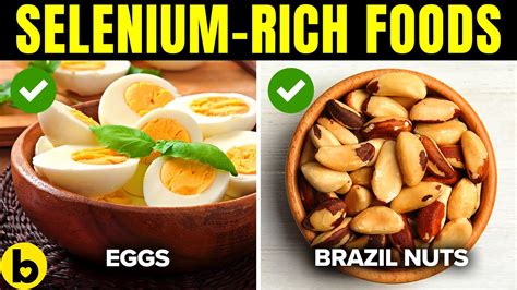 16 Selenium Rich Foods That You Need To Eat Youtube
