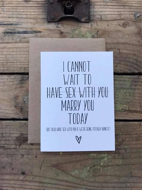 Funny Wedding Card For Groom Or Bride Funny Wedding Cards Wedding