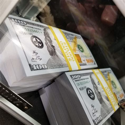 10k full print realistic prop money new fake 100 dollar bills real cash replica paper money us