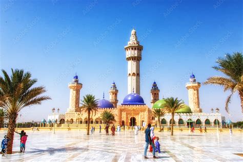 The Great Mosque Touba Senegal West Africa Stock Photo Adobe Stock