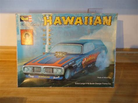 Revell 116 Scale Roland Leongs Hawaiian Charger Funny Car Model Kit
