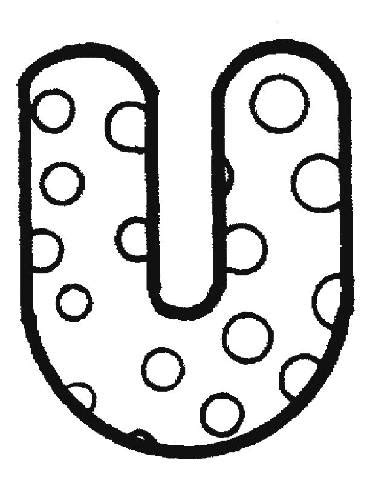 Bubble Letter U Coloring Pages >> Disney Coloring Pages